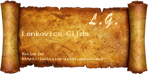 Lenkovics Gilda névjegykártya